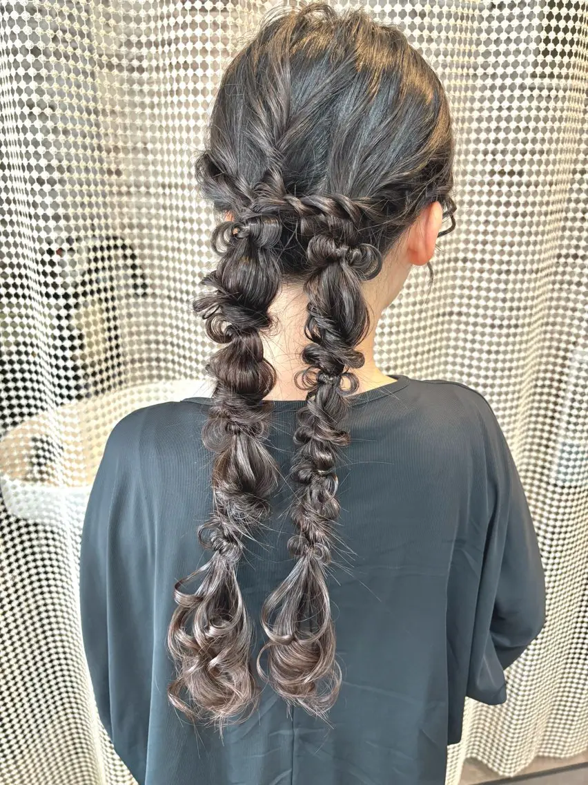 ロング rinrin 天文館のヘアスタイル