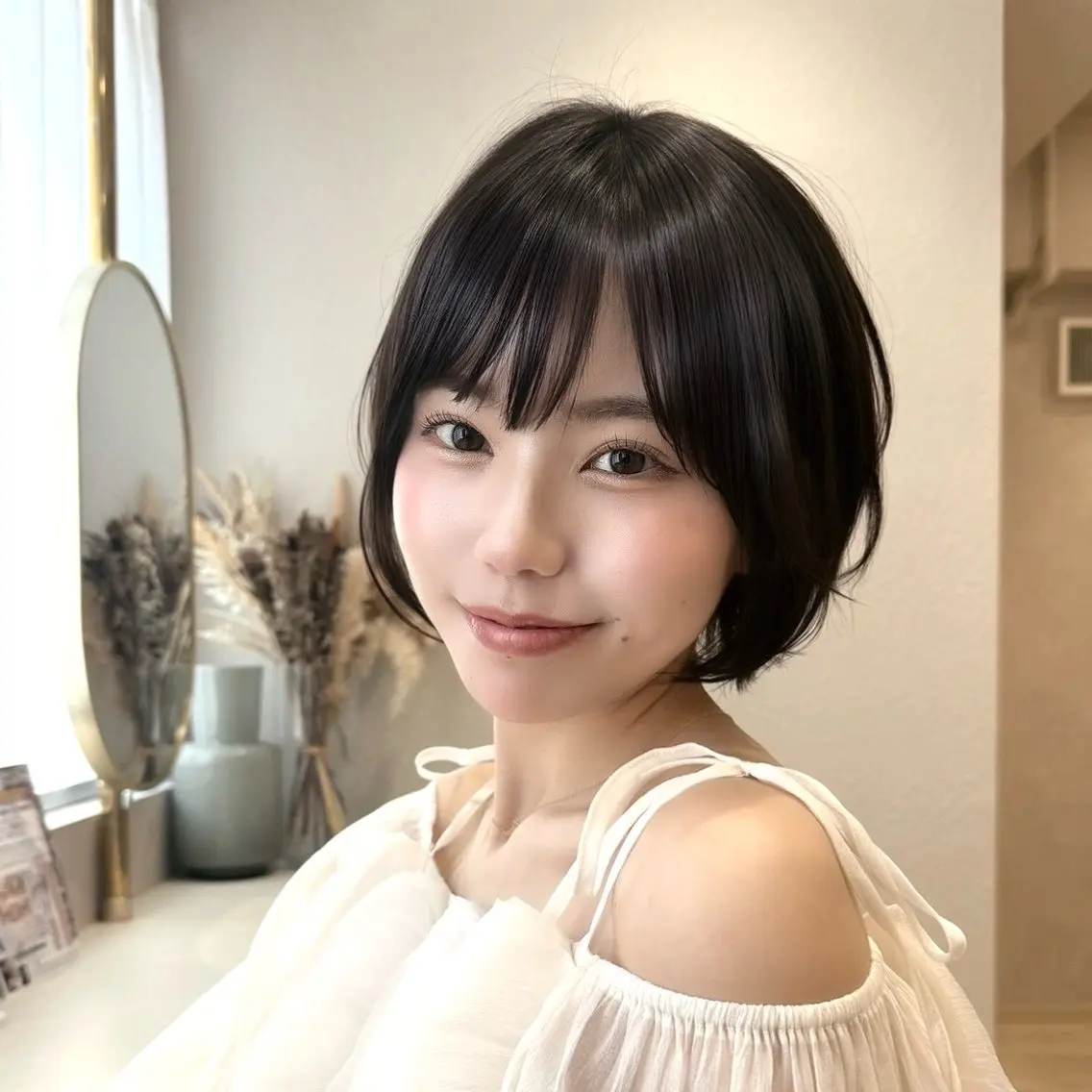 《❣️バッサリもメンテナンスも❣️》☘️ショートカット☘️＋内部補修トリートメント付き💧の写真