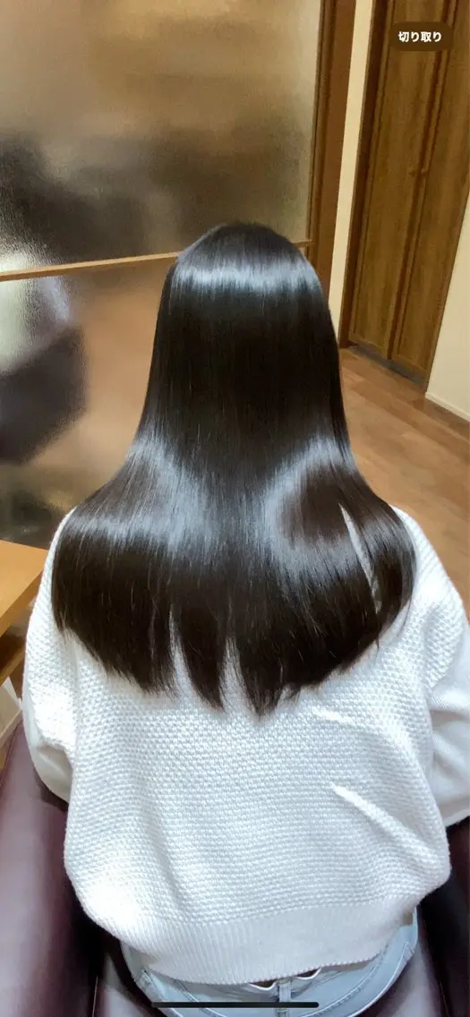ロング 髪質改善 縮毛矯正 石島  健史のヘアスタイル