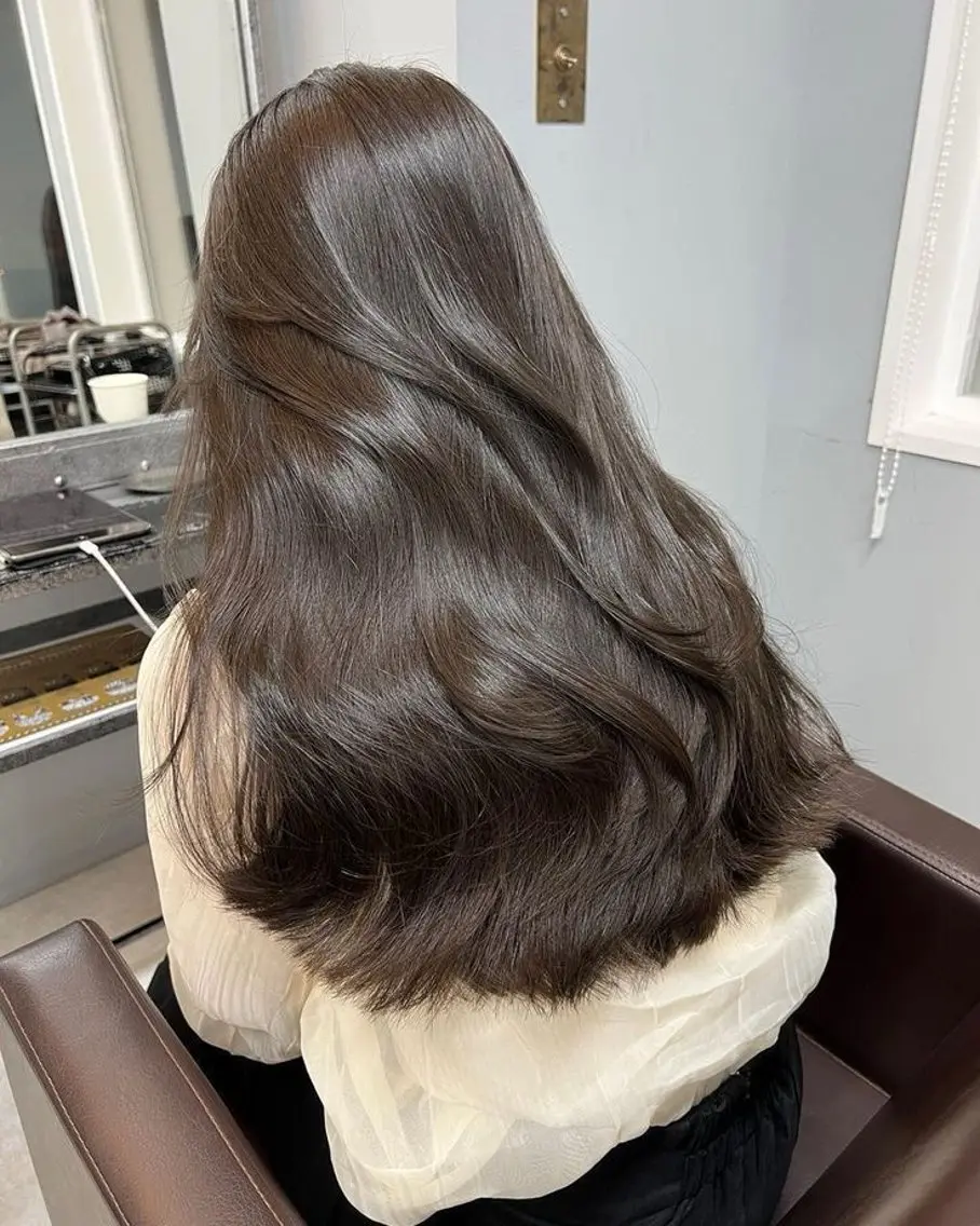 【ワンカラー】+【Aujua 1step treatment🩵】の写真
