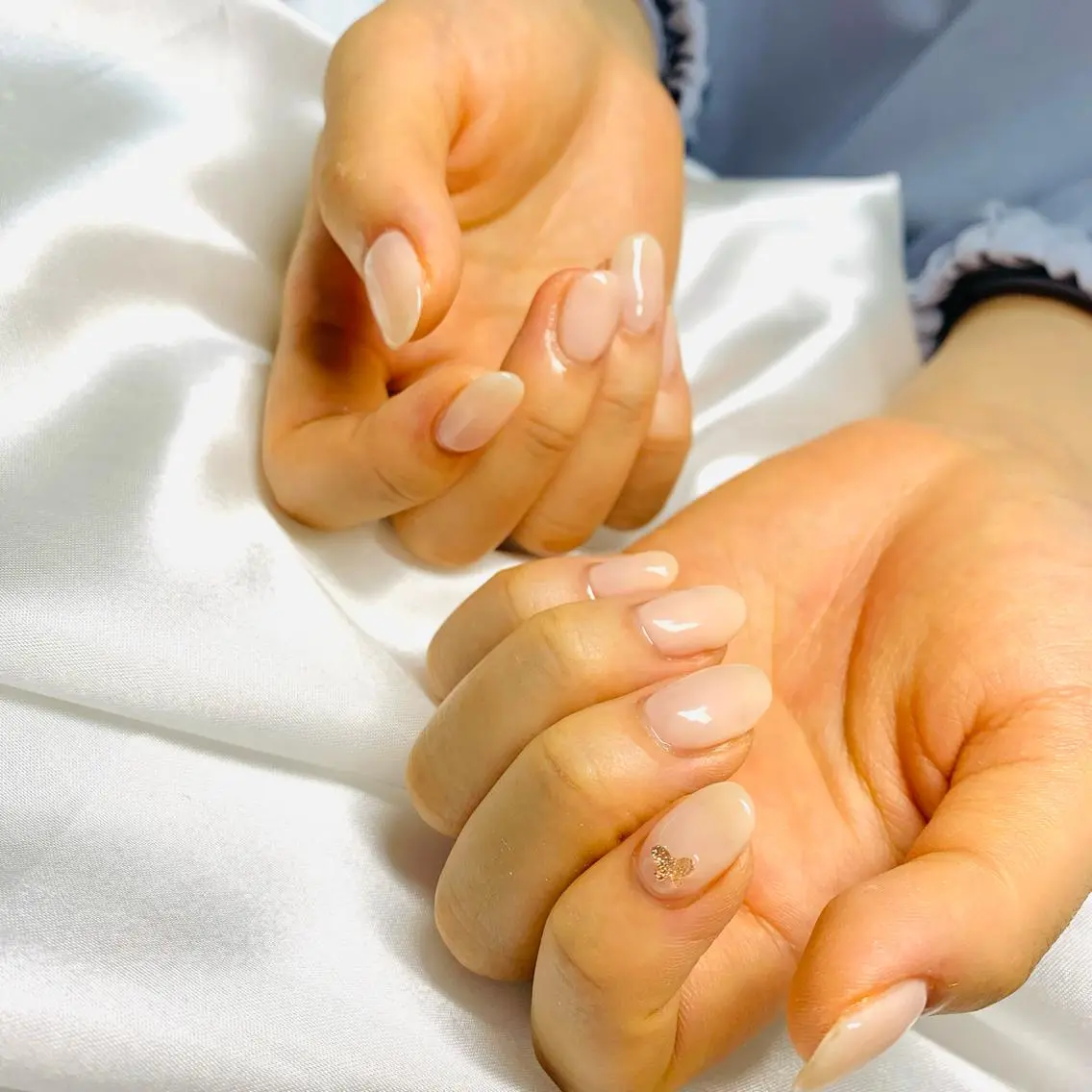 ネイル ジェルネイル ワンカラーネイル パラジェル Nail&Eye Spina 琴美のマツエク・マツパデザイン
