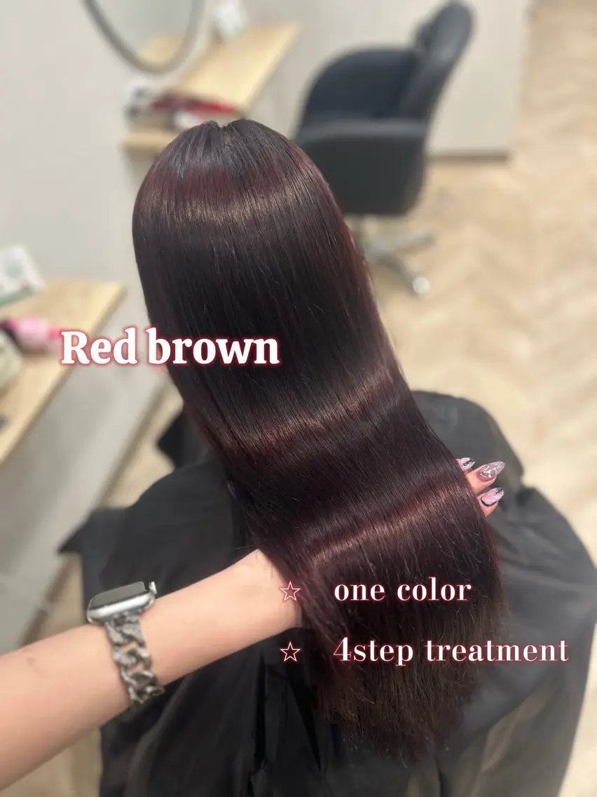 ロング カット ヘアカラー Marin🫐/ 名駅/レイヤーカットのヘアスタイル
