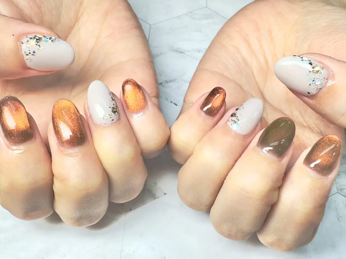 ネイル ハンドネイル Queennail 北堀江AYAのネイルデザイン