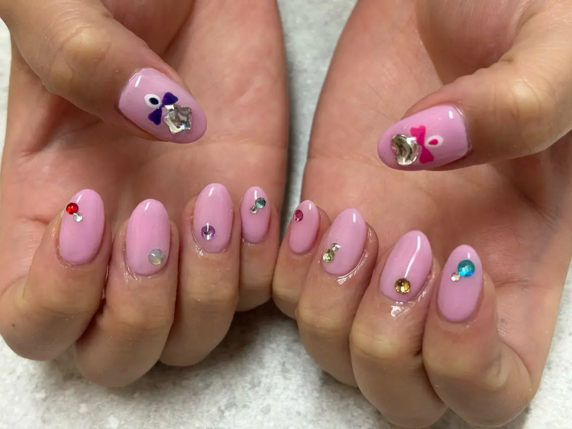 ネイル ハンドネイル おきな みえこのネイルデザイン