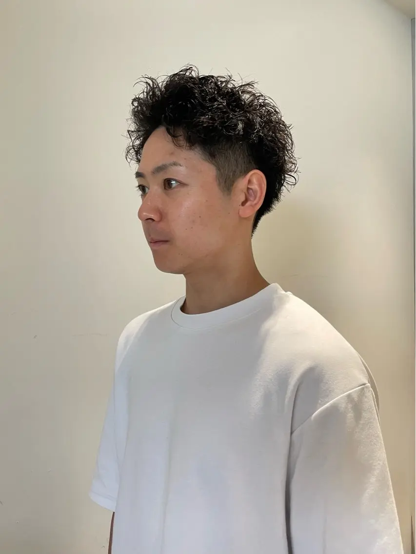 メンズ ショート⌇艶カラー ⌇ RIN🌙のヘアスタイル