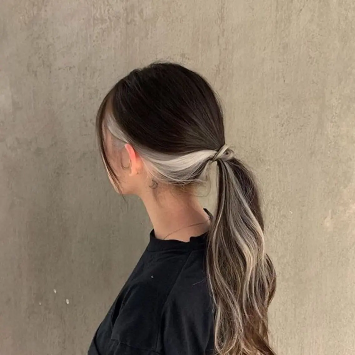 セミロング カラー ヘアアレンジ 艶髪/髪質改善/縮毛 masae🌼のヘアスタイル