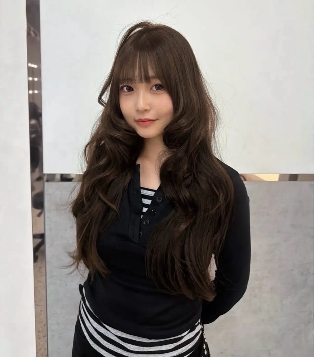 カラー ヘアカラー 🤍ワンホンヘア ayaha🤍のヘアスタイル