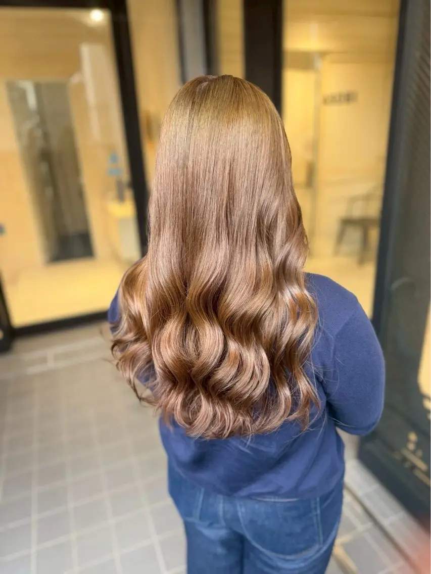 カラー ヘアカラー トリートメント 💙透明感艶カラー/ ゆうな💙のヘアスタイル