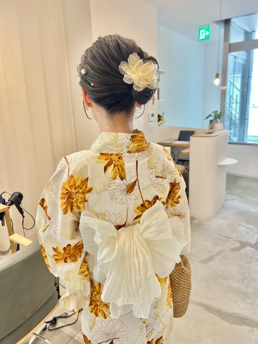着付け yu koのヘアスタイル