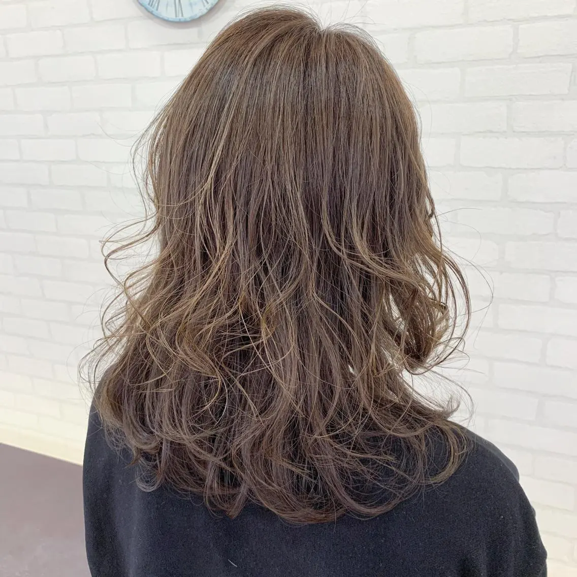 ロング カット ヘアカラー トリートメント 北田 瑠人のヘアスタイル