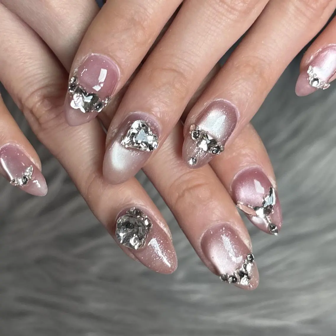 ネイル ハンドネイル Dark Honey nozomiのネイルデザイン