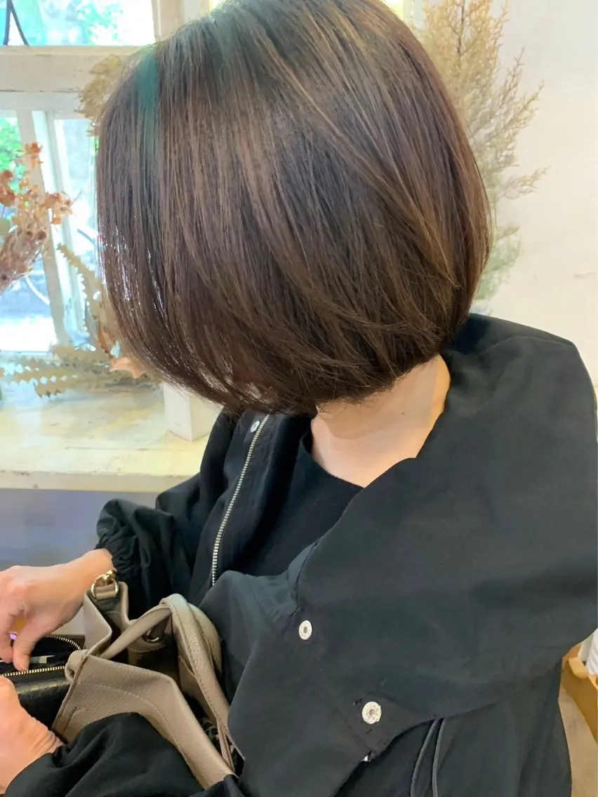ミディアム 田中 はるなのヘアスタイル