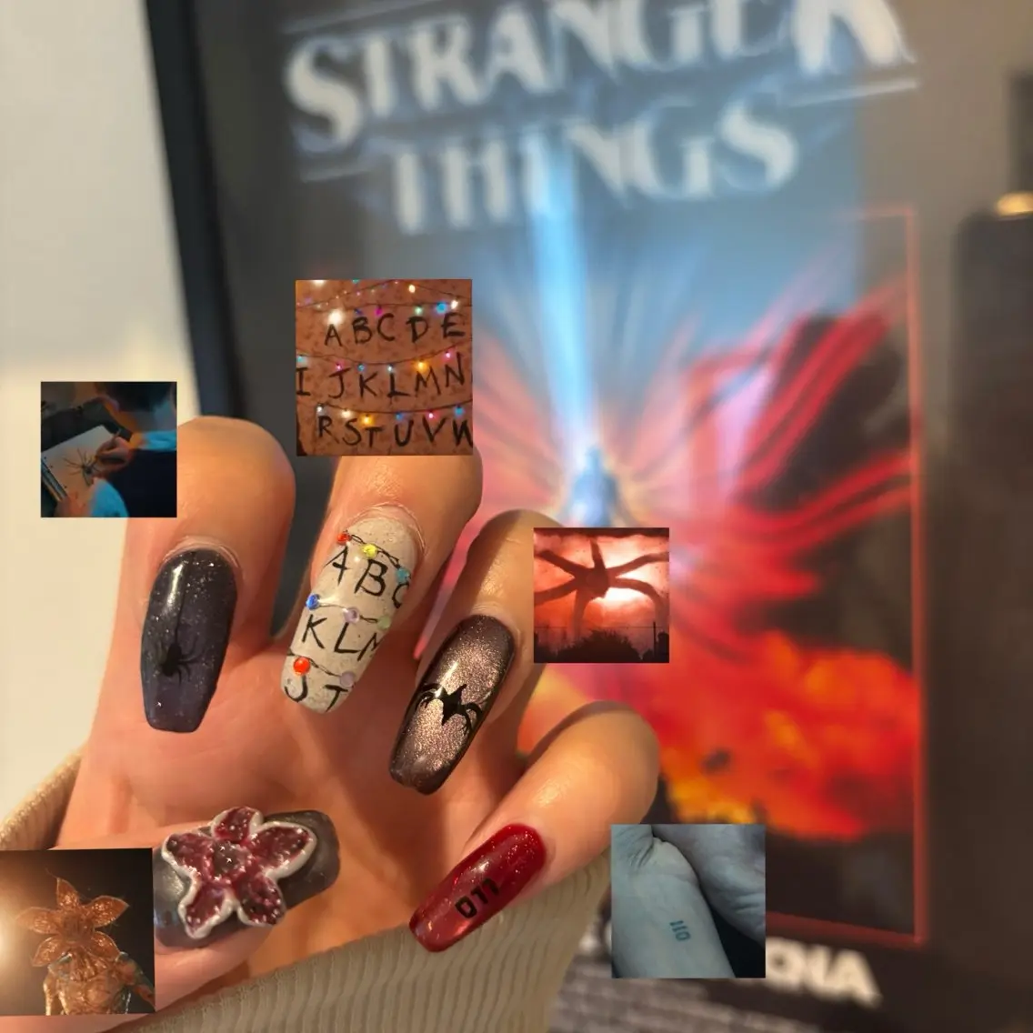 ネイル ハロウィン ハンドネイル 💅Perfect Wink RUI🌈のネイルデザイン