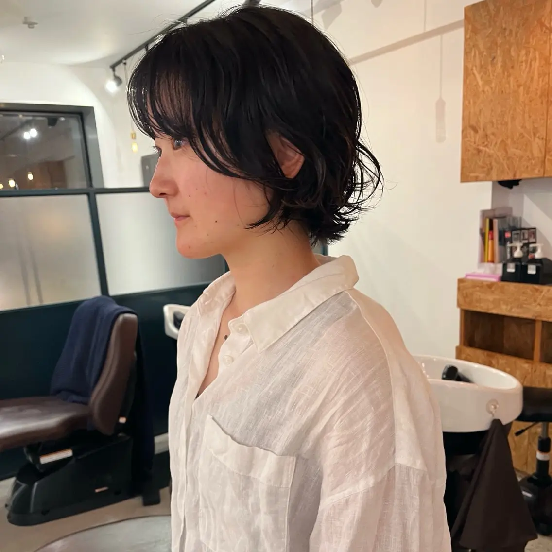 パーマ ボブ 暖色/パーマ 🌼クニトウメイのヘアスタイル