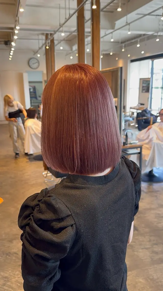 ショート カラー ベージュカラー ピンクカラー ピンクベージュ ヘアカラー ハイトーンカラー特化 🥀KAITO🥀のヘアスタイル