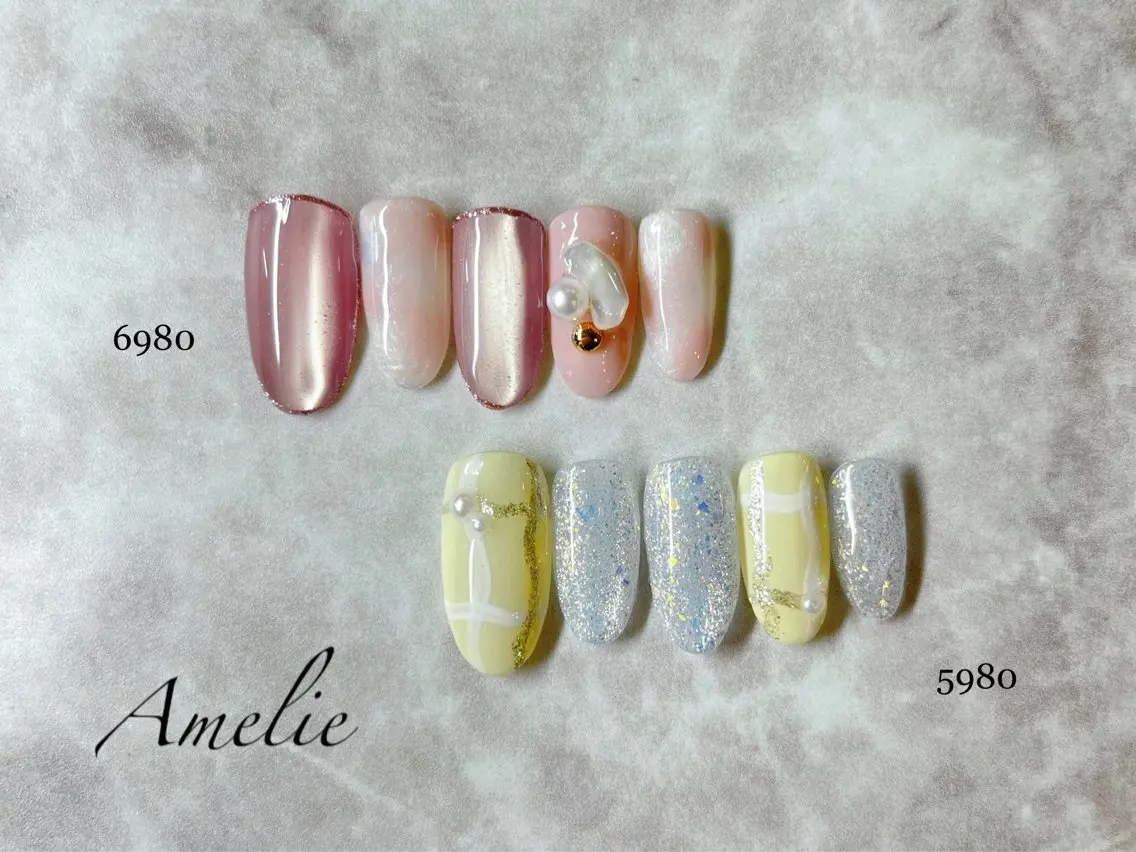 ネイル いちじゅう あおいのネイルデザイン