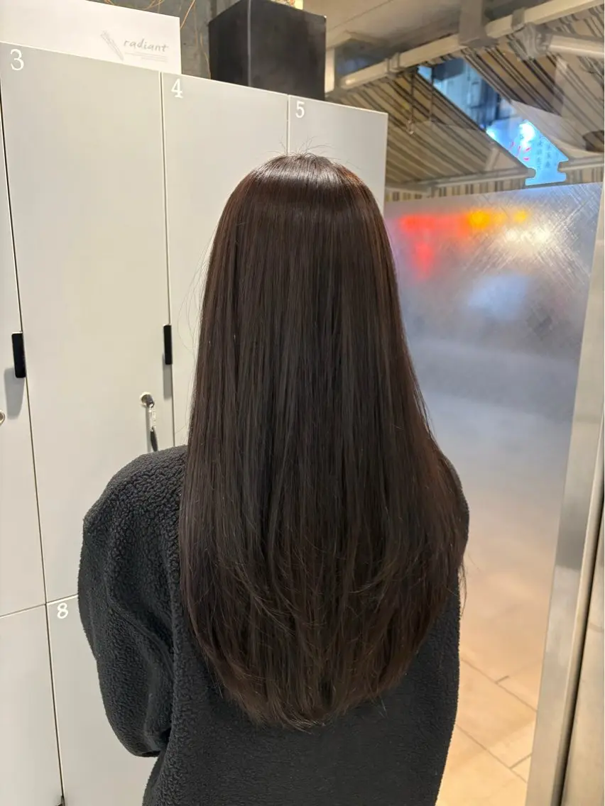 カラー ラベンダーカラー ヘアカラー 🪐natural color🌼チサのヘアスタイル
