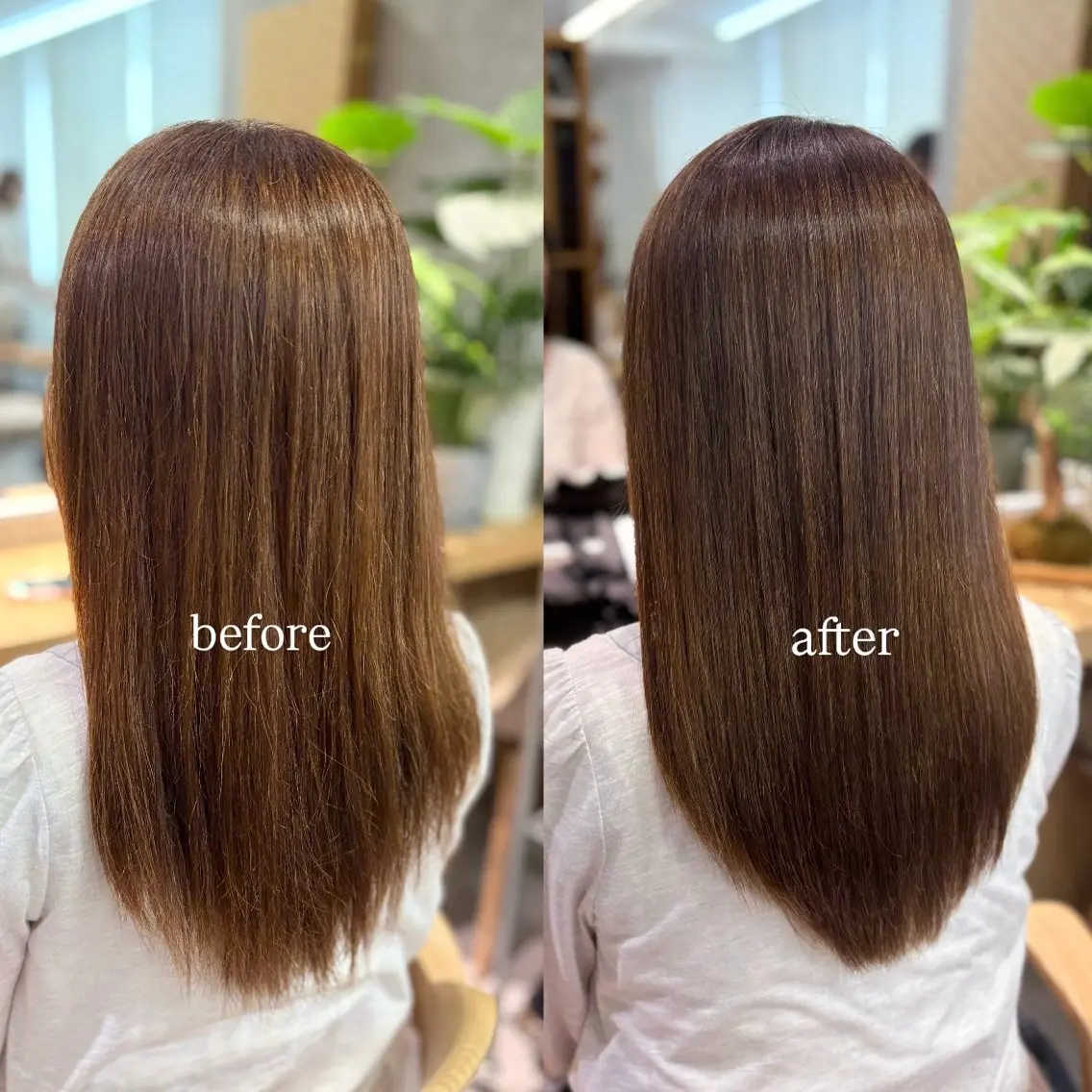 ロング カラー トリートメント ヘアカラー トリートメント ヘッドスパ 🫧西野 杏🫧のヘアスタイル