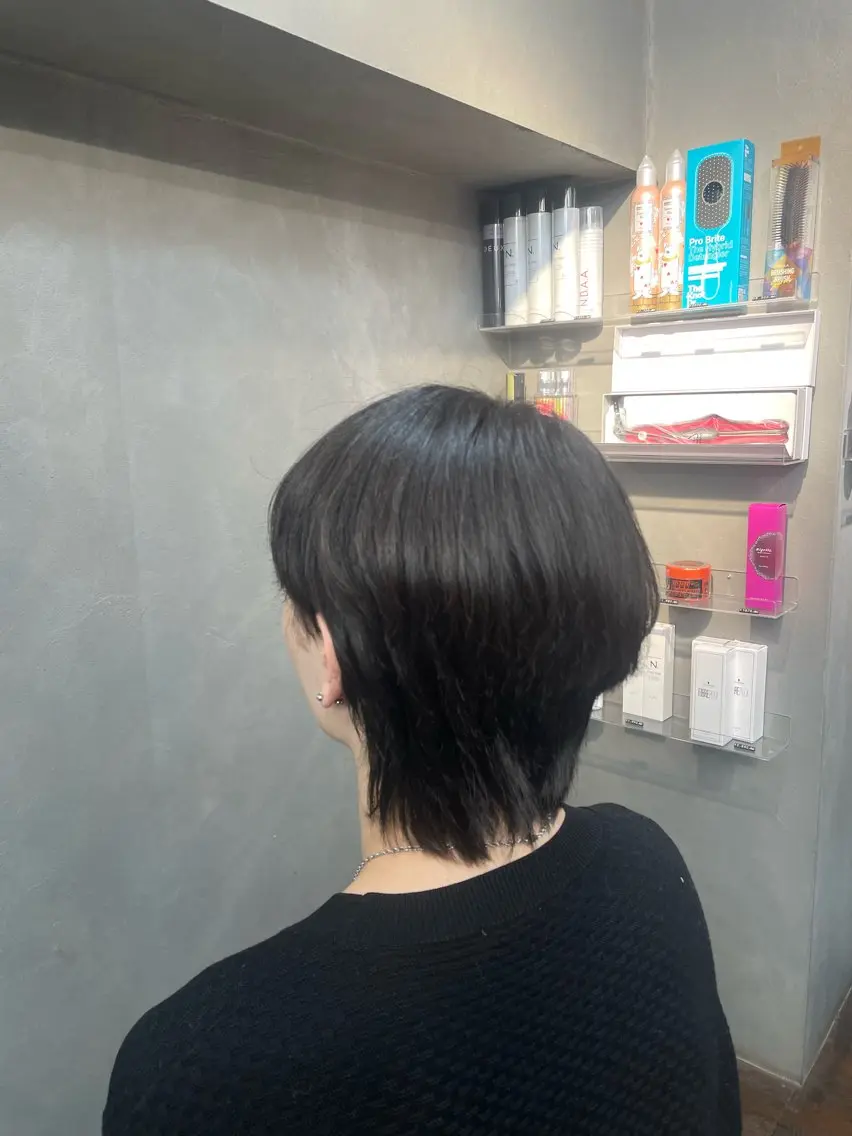 ショート メンズ メンズショート メンズウルフカット ショートヘア ウルフカット エクステ/コーンロウ KURUMI⛓️🔥のヘアスタイル
