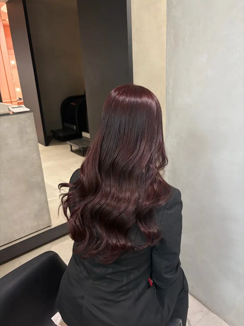 カラー ヘアカラー offwhite Nano🪩🧡のヘアスタイル