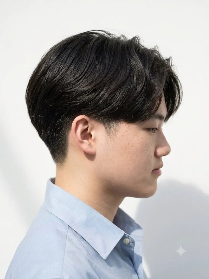 ショート パーマ 鈴木 まさしのヘアスタイル