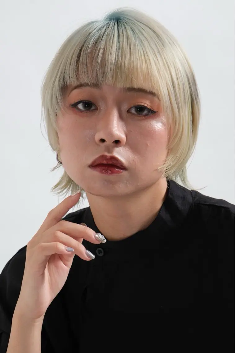 ✨ブリーチ毛の方向け✨根元リタッチなしオンカラー+無料でお店オリジナルのトリートメントの写真