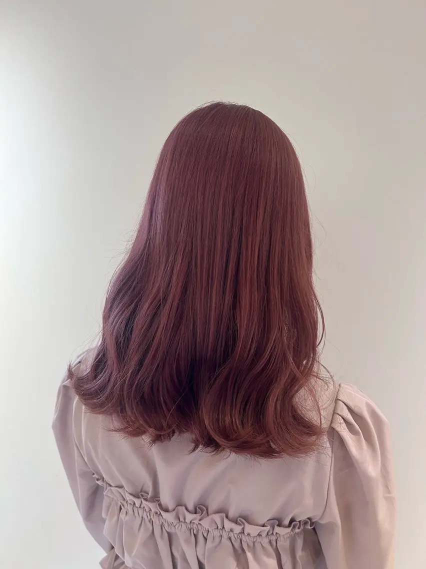 カラー ラベンダーカラー ラベンダーピンク ピンクカラー 🎀natsuki /ブリーチカラー🎀のヘアスタイル
