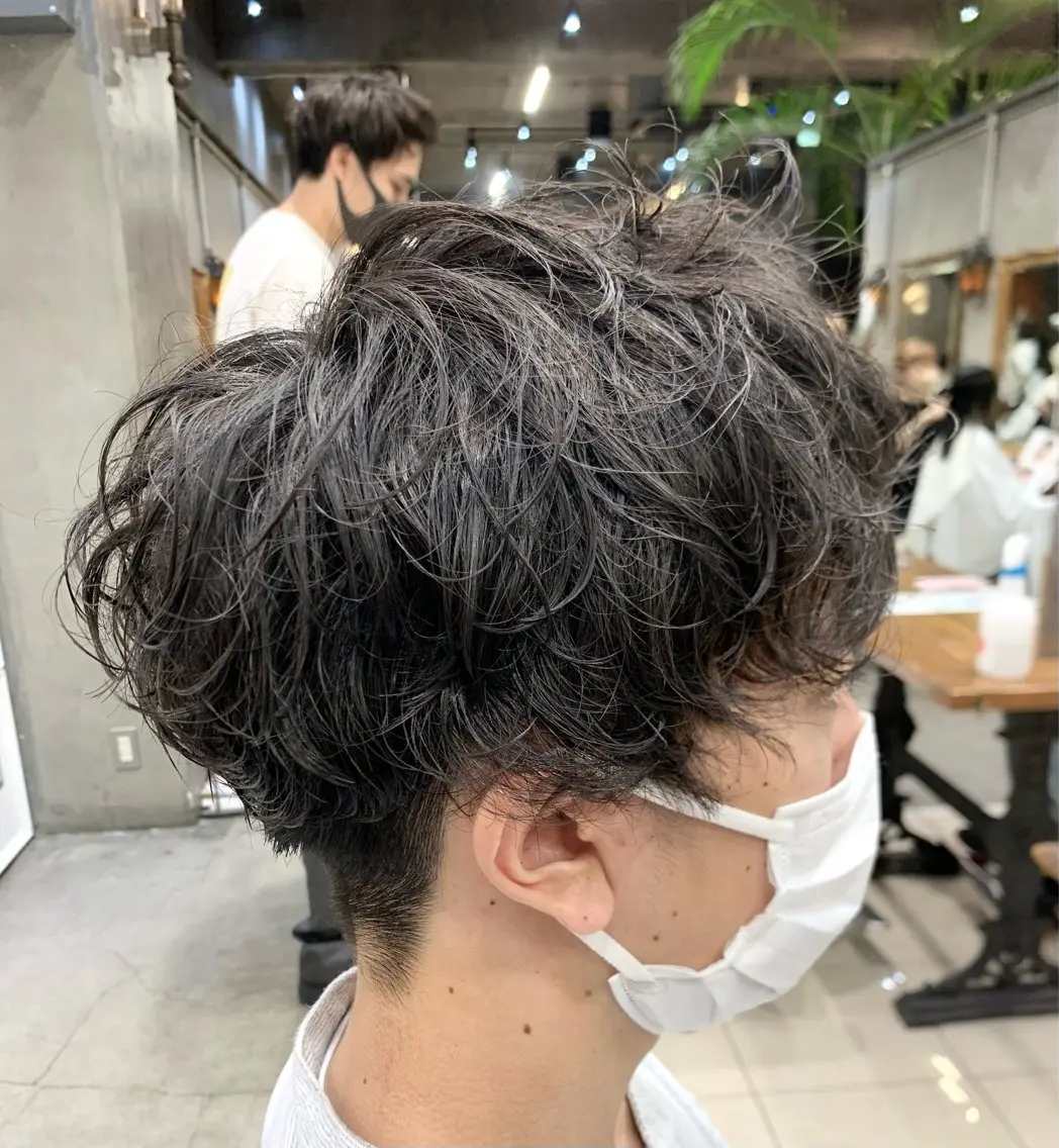 パーマ メンズ メンズパーマ シャドーパーマ カット パーマ 髪質改善/縮毛矯正 /DAIKIのヘアスタイル