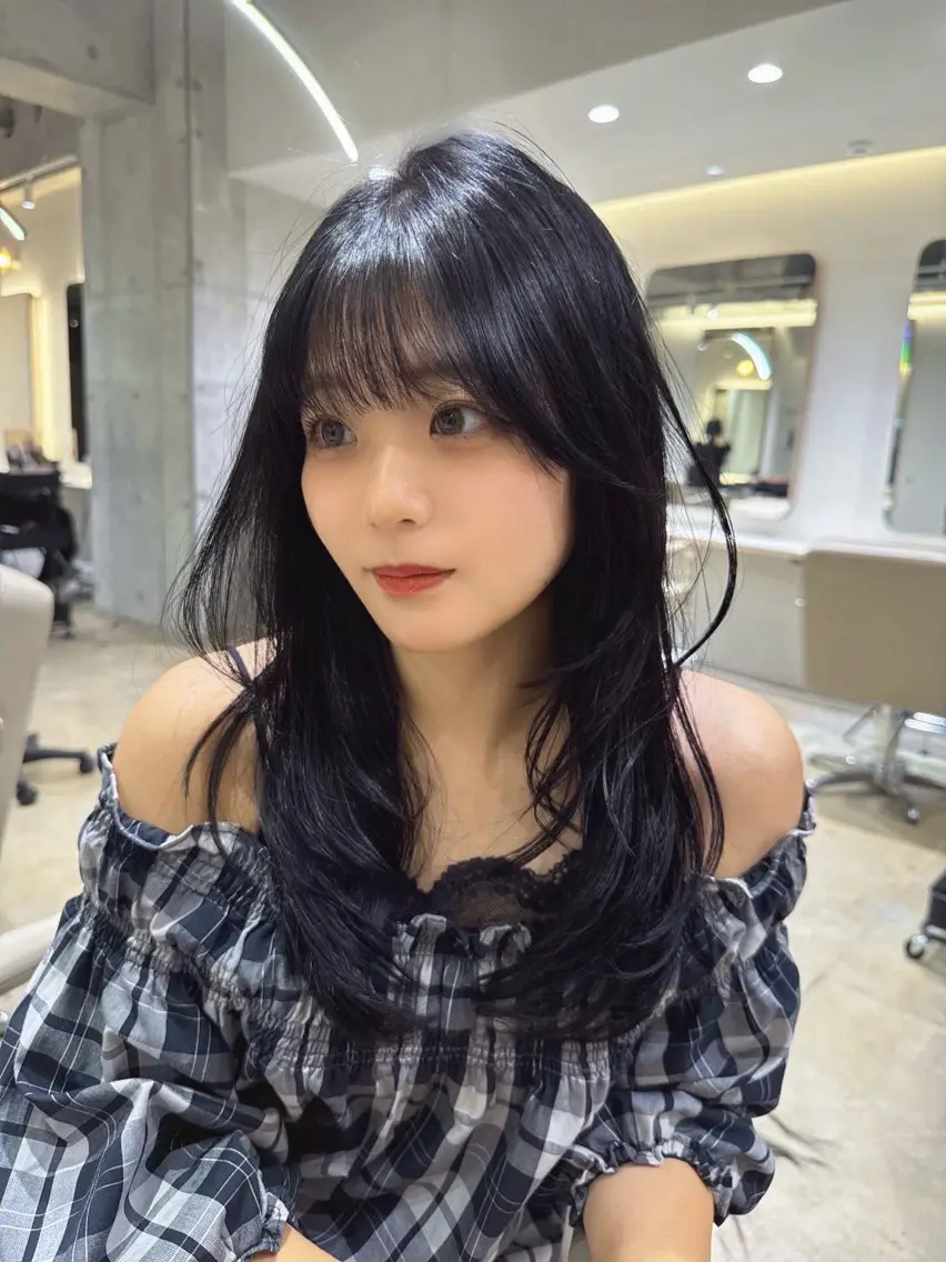 ロング カット ヘアカラー トリートメント 🦋トレンドヘア🦋 竹内克弥のヘアスタイル