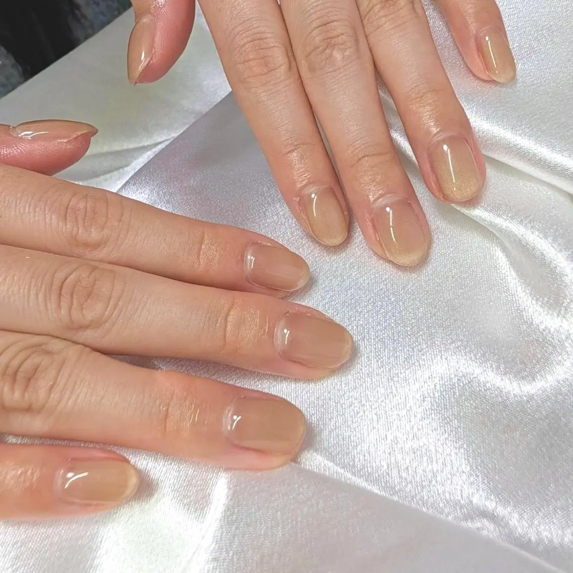 ネイル グラデーション マグネットネイル ハンドネイル nailslon A-Fleurのネイルデザイン