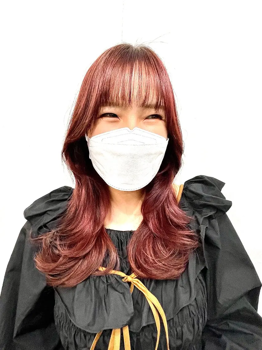 セミロング 五藤 🍀壽野のヘアスタイル