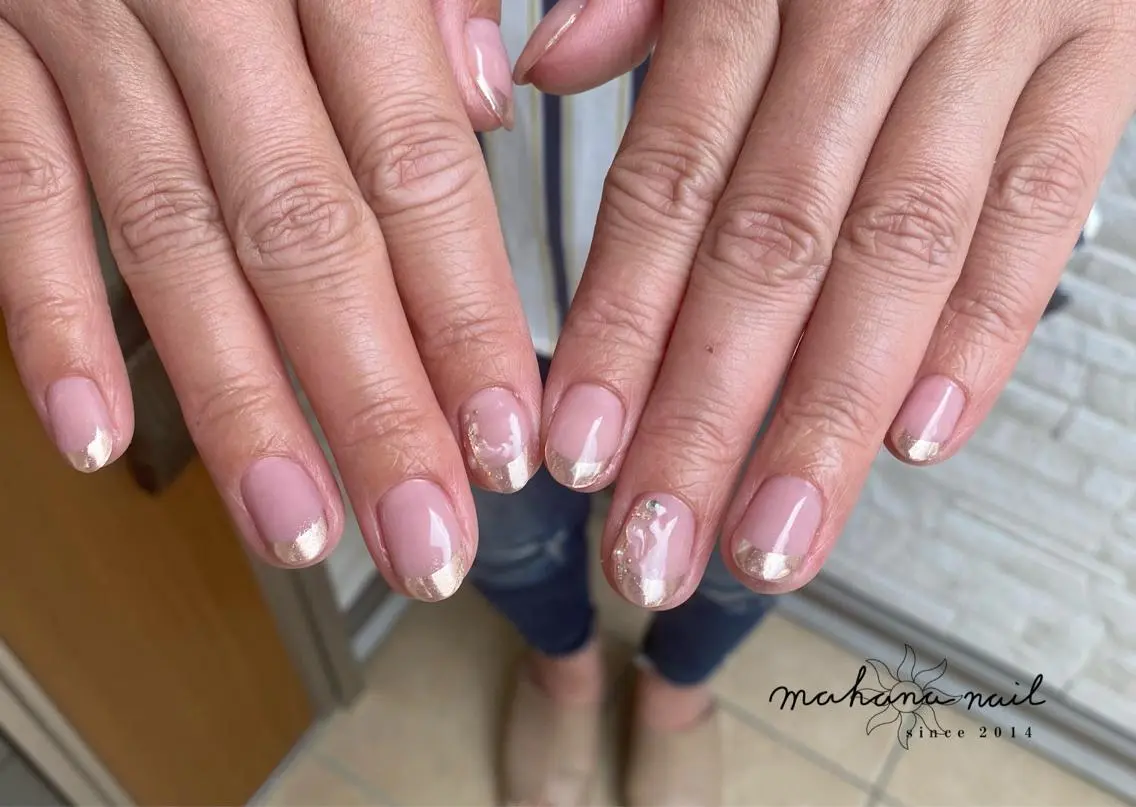 ネイル フレンチネイル mahana nailのネイルデザイン