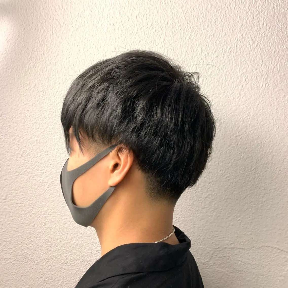 メンズ フェードカット 栗原 周太郎のヘアスタイル