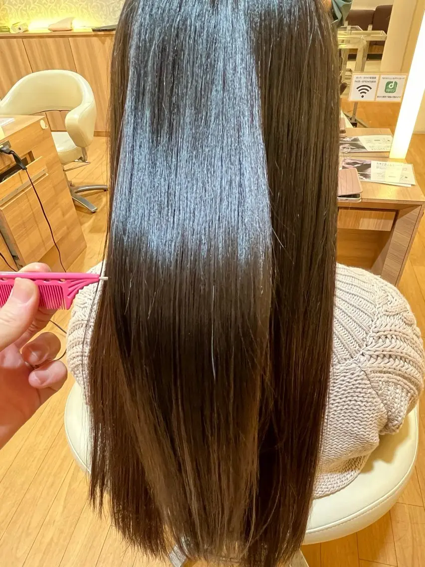 【感動の手触りに】カット+髪質改善トリートメントの写真