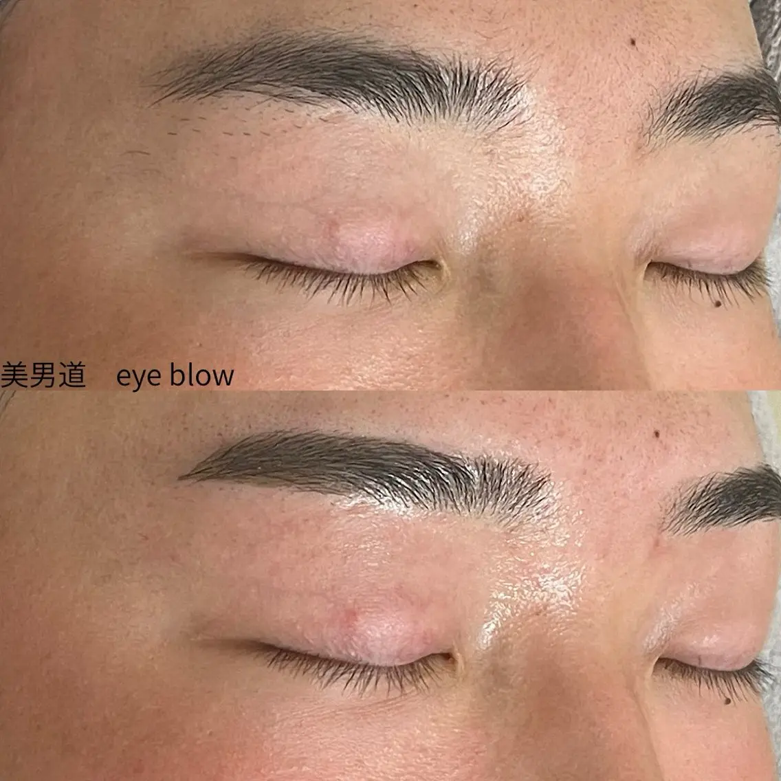 メンズ アイブロウ ワックス脱毛 眉カット BINANDO 桑原の眉毛・アイブロウイメージ
