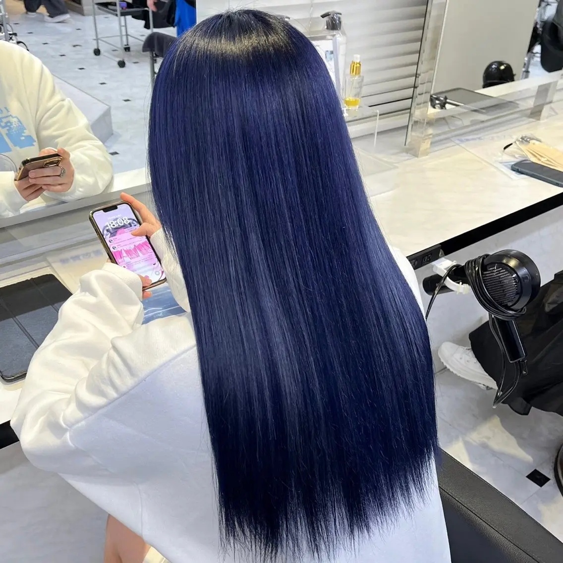 ロング カラー ヘアアレンジ ヘアカラー トリートメント ヘッドスパ ヘアセット 公式🎠LAND 池袋店🎠のヘアスタイル