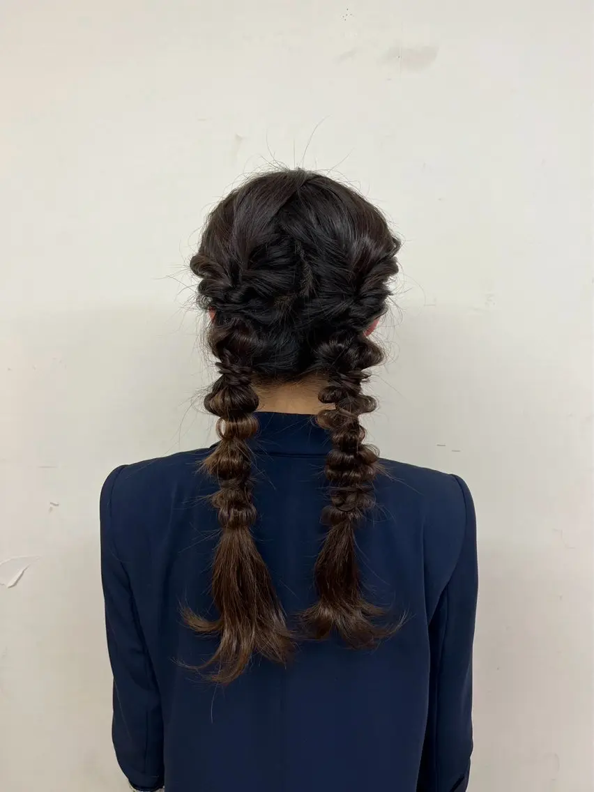 ヘアアレンジ アレンジ/ブラウン カラー HARU🕯のその他イメージ
