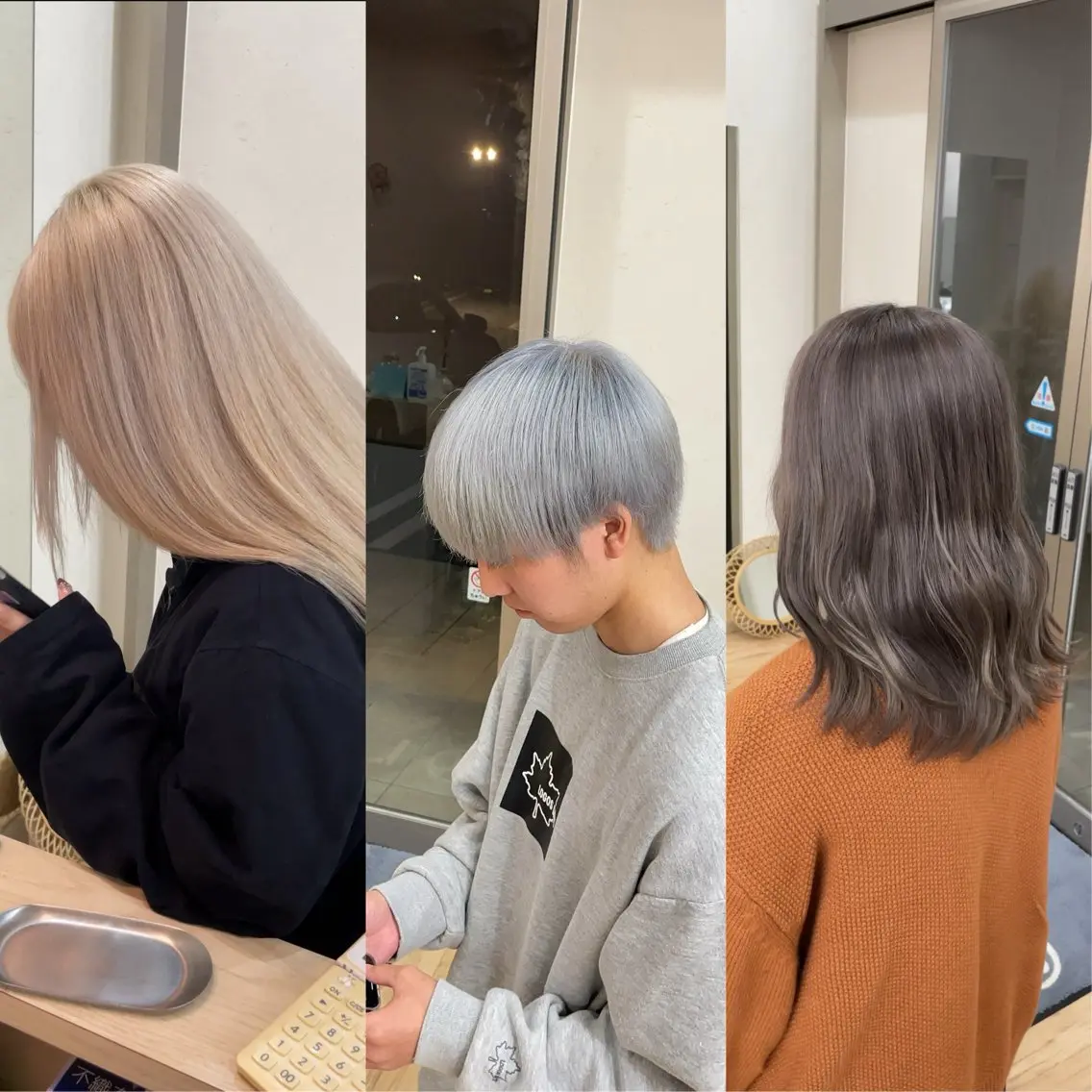 ロング カラー ヘアカラー トリートメント 橋本翔 ハイトーン/レイヤーのヘアスタイル