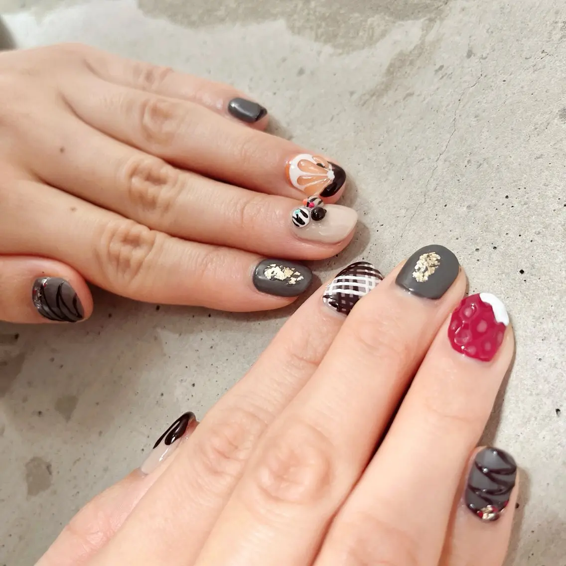 ネイル ハンドネイル li___nail 31のネイルデザイン