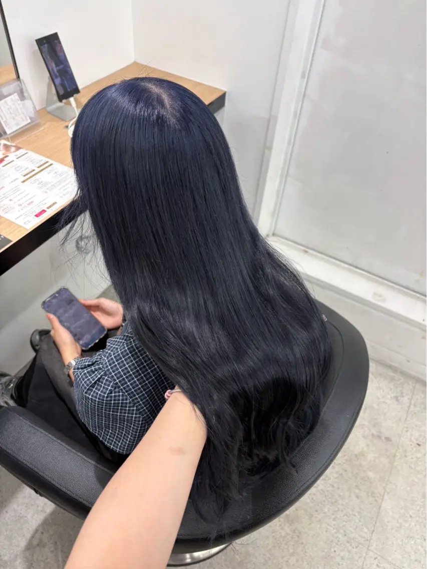 ロング ヘアカラー miku/ラベンダー 透明感カラー🪻❤︎のヘアスタイル