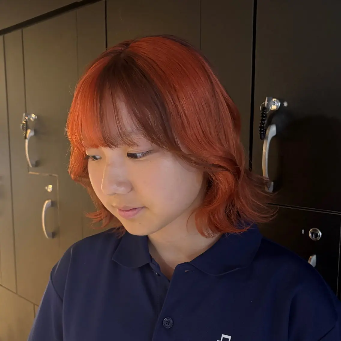 ミディアム カラー ヘアアレンジ ヘアカラー トリートメント ヘアセット 🫧ハイトーン×艶 カラー🫧 Rionのヘアスタイル