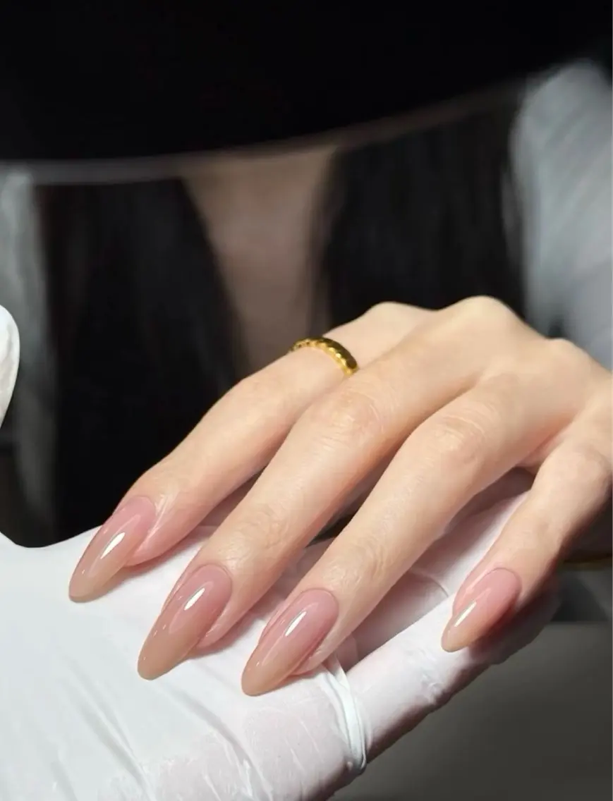 【🖐️ハンドネイル💅】ワンカラー🤩オフありの写真
