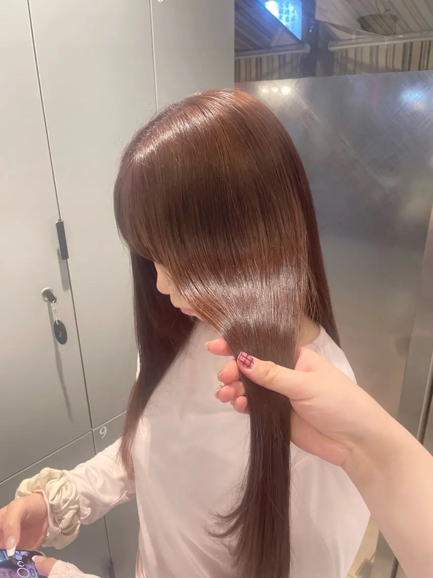 ロング カラー ヘアカラー 🌷柔らかカラー🍑 Miyu🪽のヘアスタイル