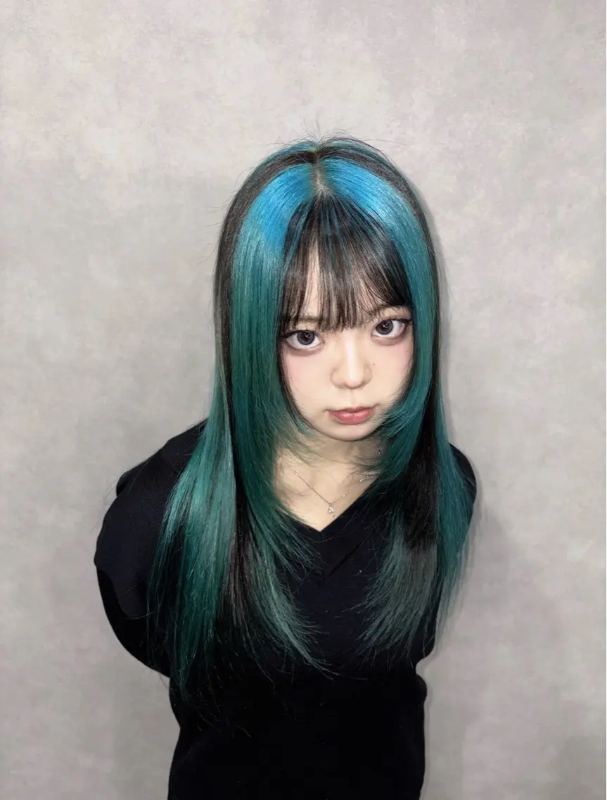 ❤️レディース限定❤️🧬ブリーチデザインカラー🧬➕カットモデル✂️の写真