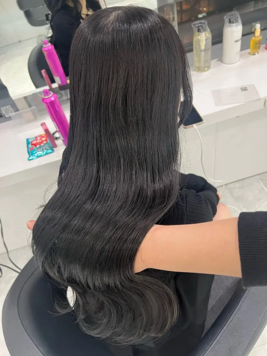 ロング カラー ヘアカラー トリートメント ヘッドスパ ヘアセット ブリーチなし特化 美容師💖SAE💖のヘアスタイル