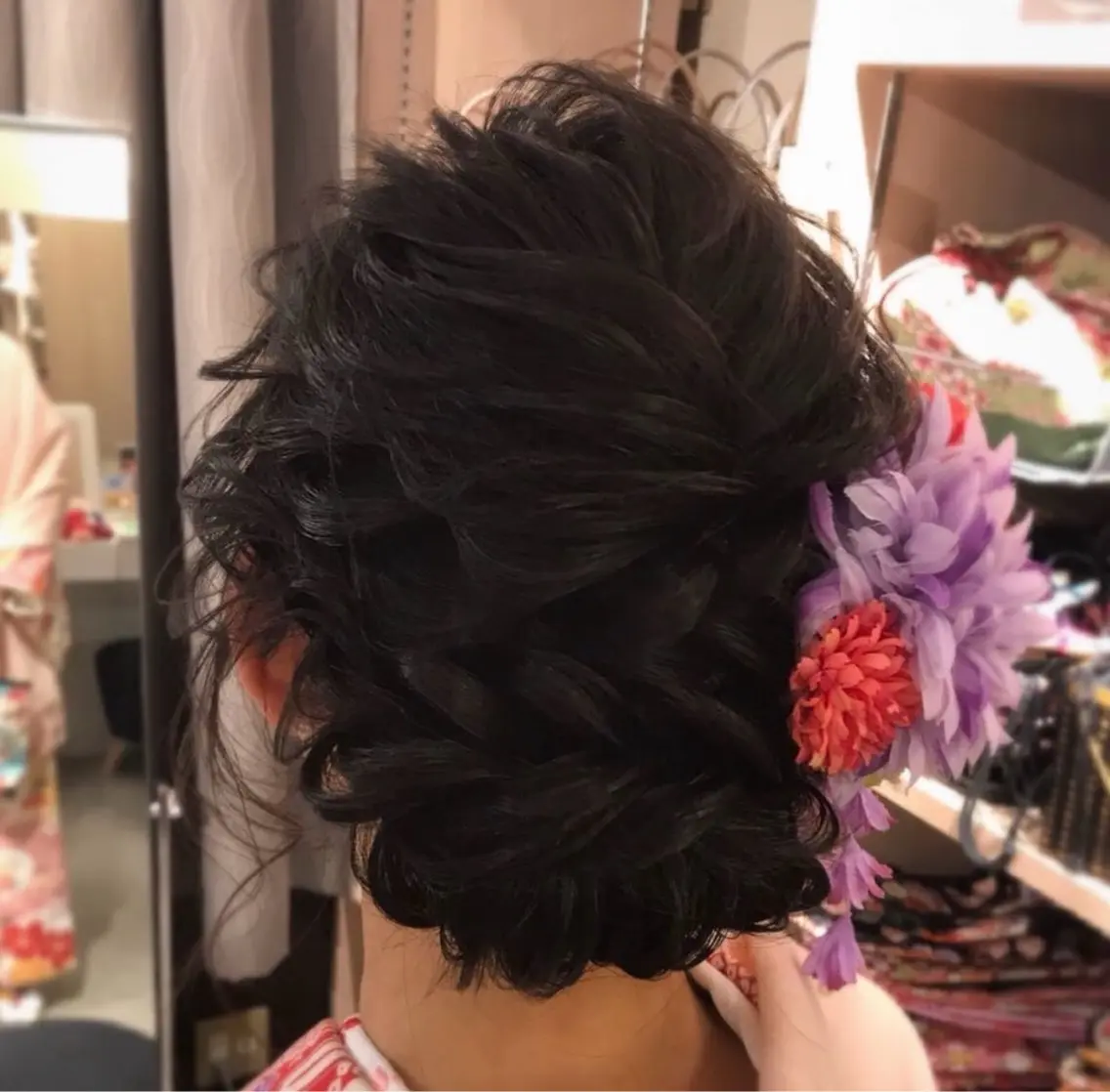 【イベントヘアセット】※成人式や卒業式でなどのヘアアレンジはこちらからご予約をお願い致します。の写真