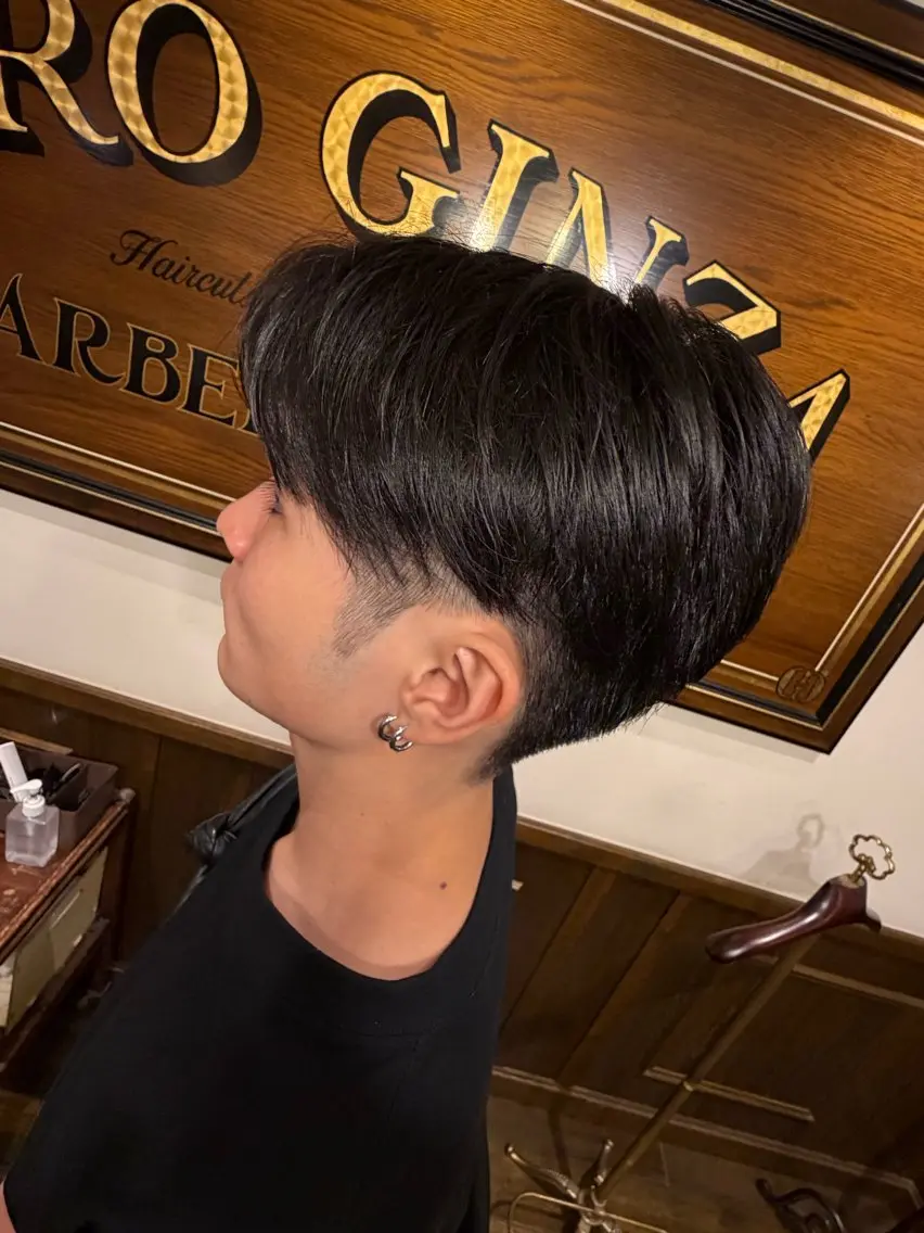 セミロング メンズ 東 大稀のヘアスタイル