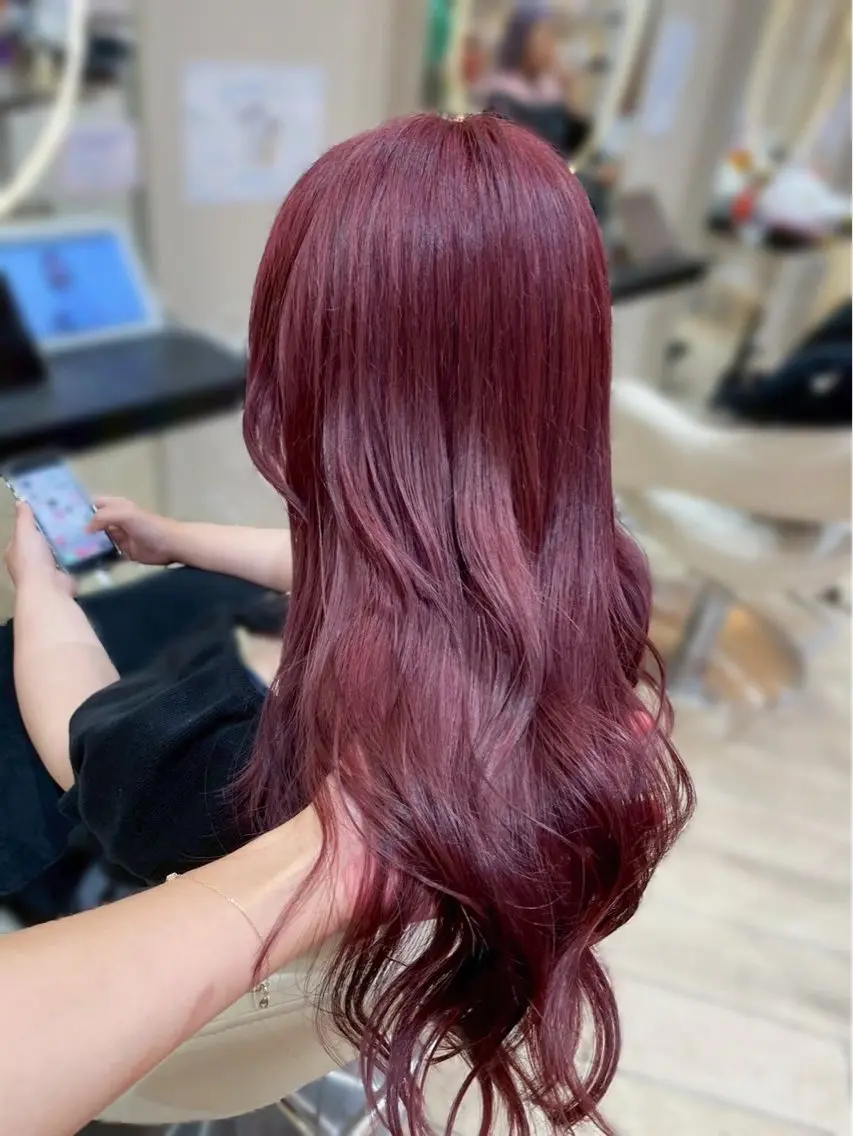 カラー ヘアカラー 🎀💕暖色/ツヤ髪 🌸Konoeのヘアスタイル