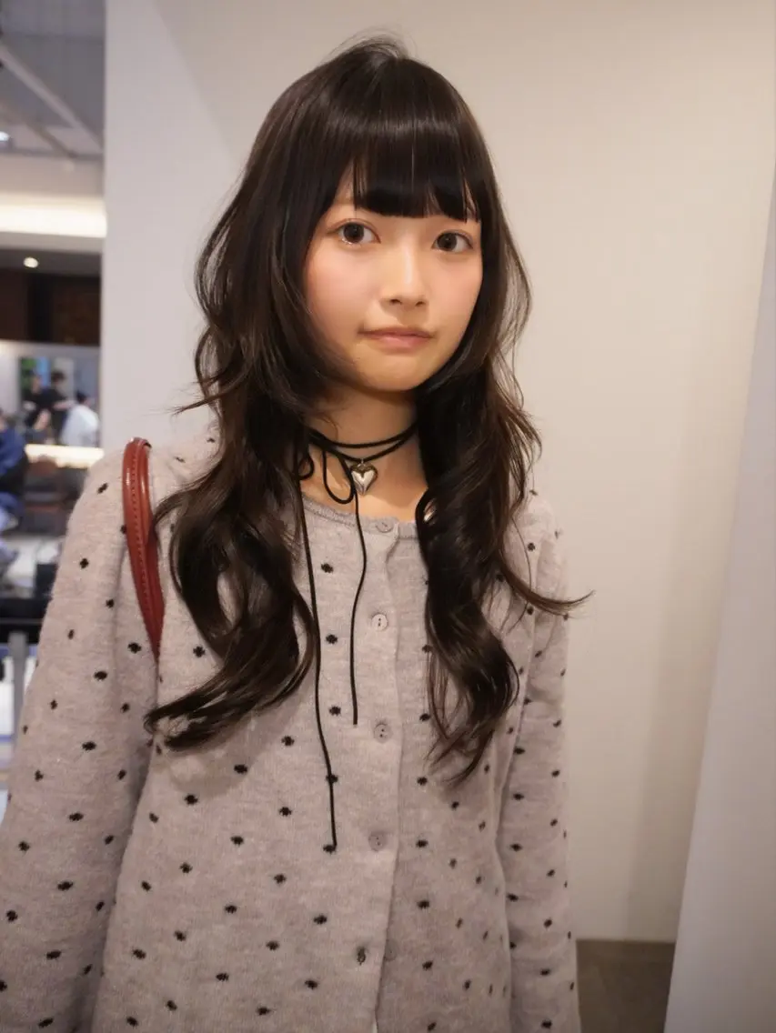 【U23🍓】【当日予約限定🎼】レイヤーカット/ハッシュカットの写真