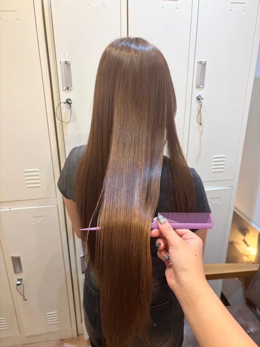 ロング カラー ベージュカラー ブリーチ ダブルカラー little ruca‎𖤐のヘアスタイル